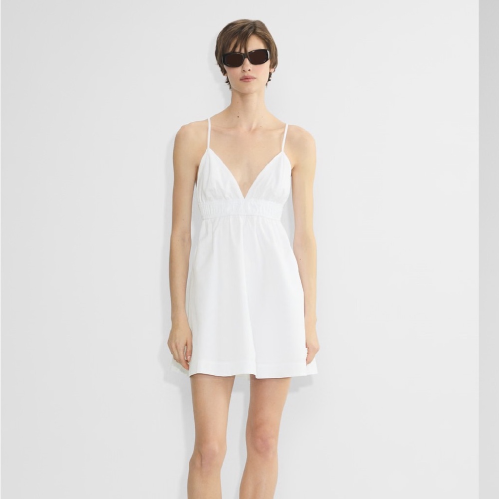 Aritzia Babaton White summer dress